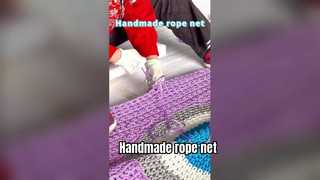 Handmade rope net